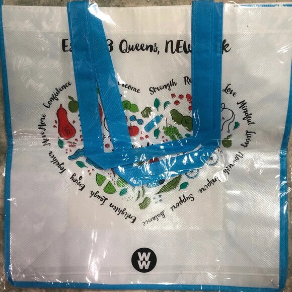 Weight Watchers WW Motivational Tote Bag Queens NY Make It Happen Reusable New - Picture 2 of 3
